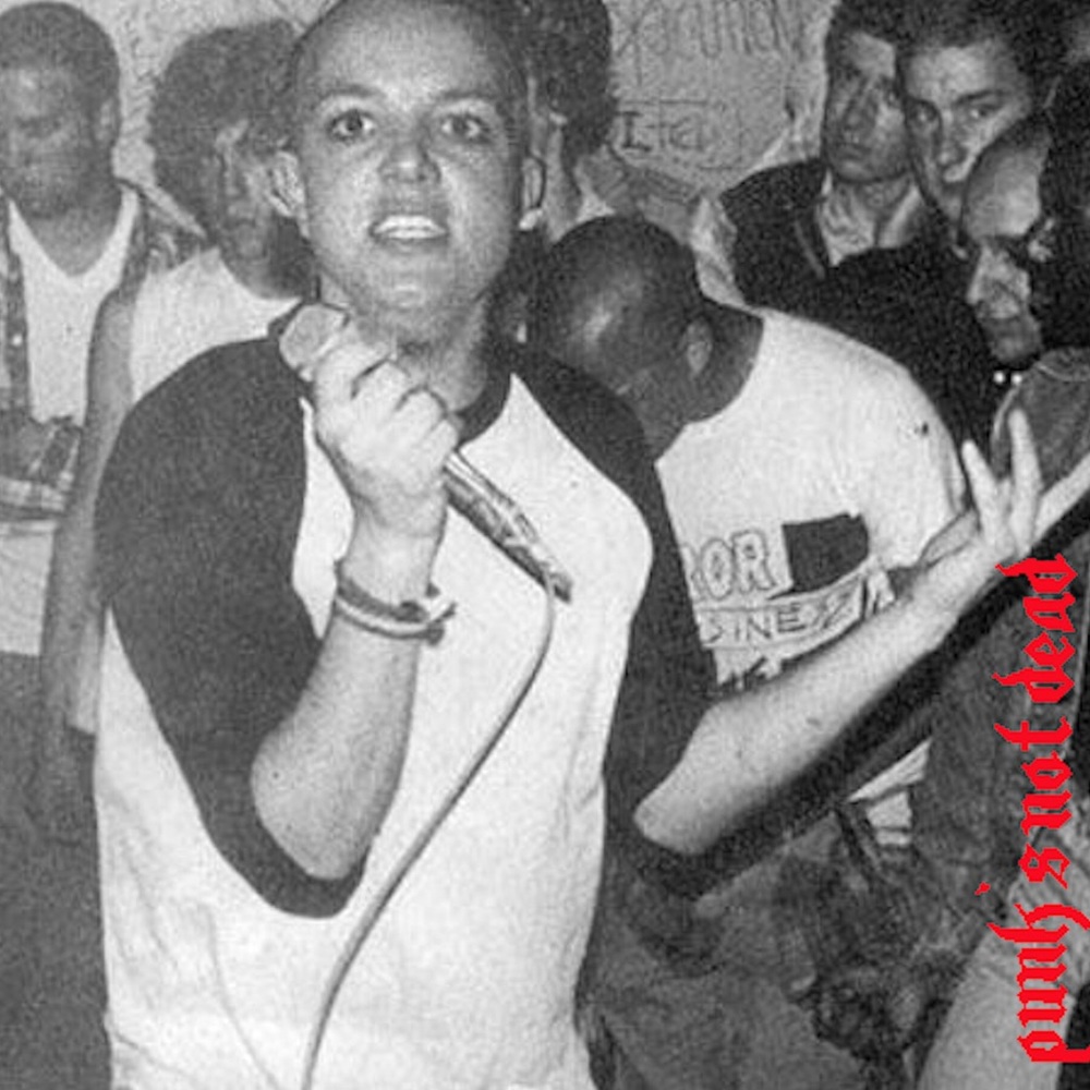 *RARE* Britney Spears Shaved Head “Punk’s Not Dead” T-Shirt